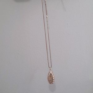 Betsy Johnson long sweater necklace